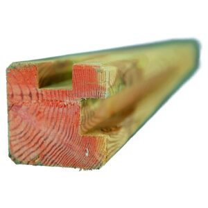 RIAD-System, Lärche-/ Douglasie  L-Pfosten