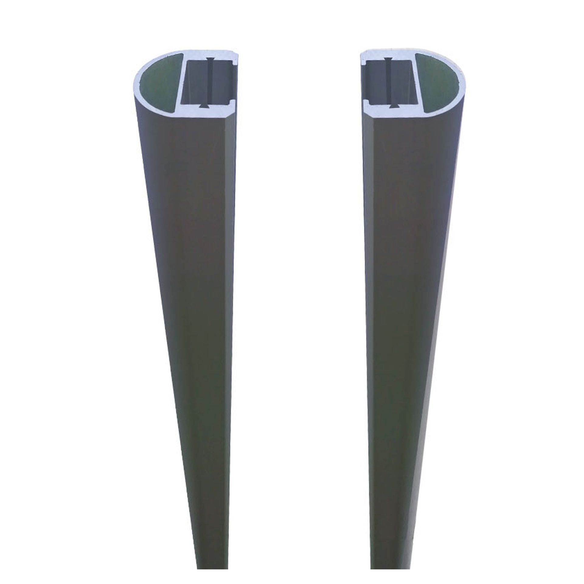 RUDE-Systemglas Universalleisten für Steckzaunsysteme 1 RUDE-Systemglas Universalleisten für Steckzaunsysteme