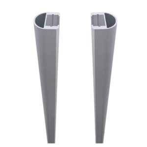 RUDE-Systemglas Universalleisten für Steckzaunsysteme