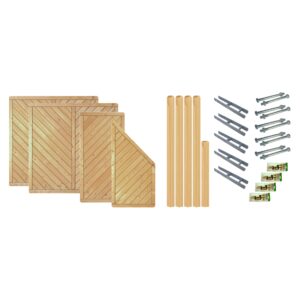 Sichtschutz Zaun-Set CHICAGO