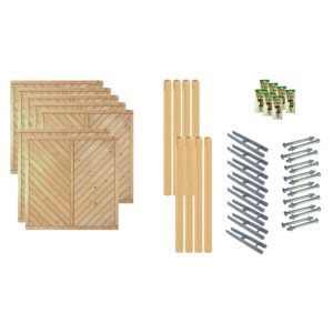 Sichtschutz Zaun-Set CHICAGO