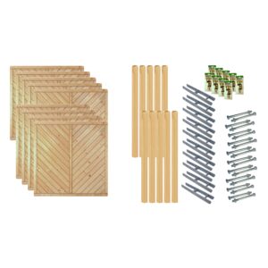 Sichtschutz Zaun-Set CHICAGO