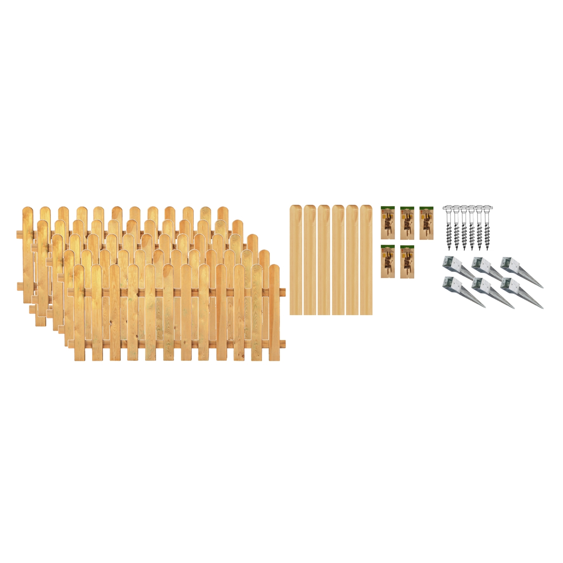 Sichtschutz Zaun-Set HOUSTON 1 Sichtschutz Zaun-Set HOUSTON