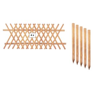 Sichtschutz Zaun-Set JEFFERSON