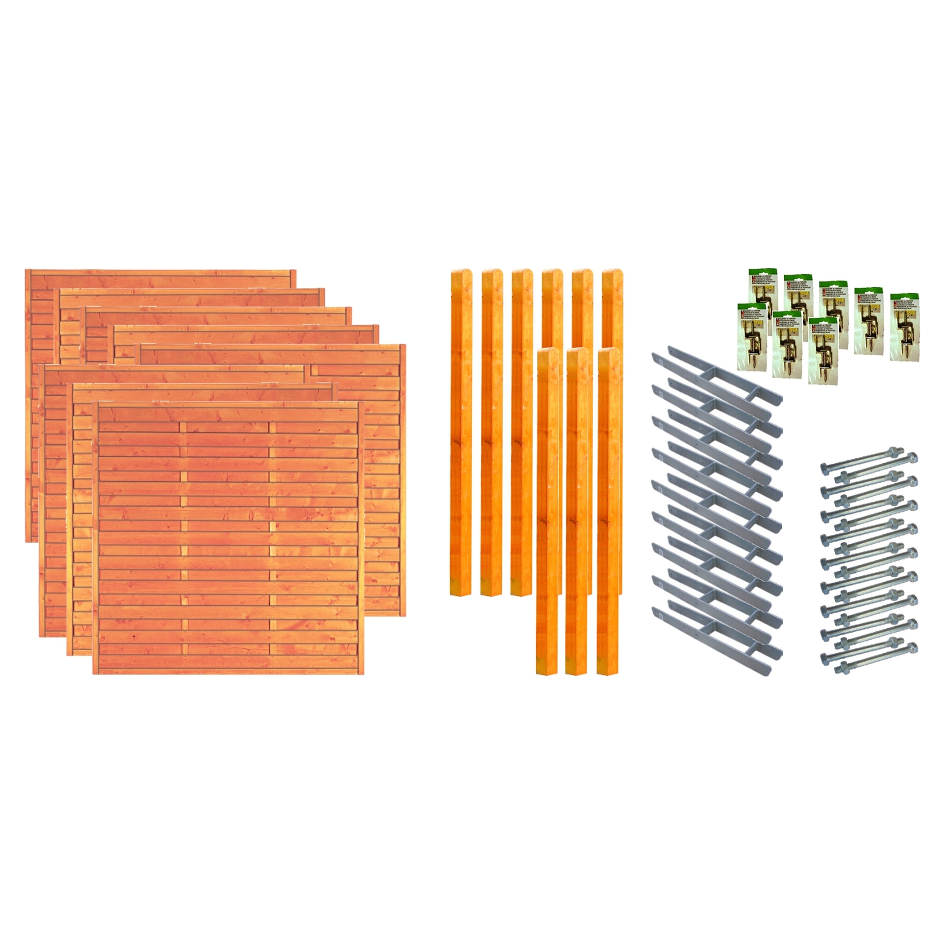 Sichtschutz Zaun-Set SAN DIEGO 1 Sichtschutz Zaun-Set SAN DIEGO