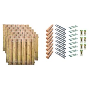 Sichtschutz Zaun-Set SEATTLE