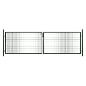 STRONG Doppeltor anthrazit inkl. Pfosten + Beschläge