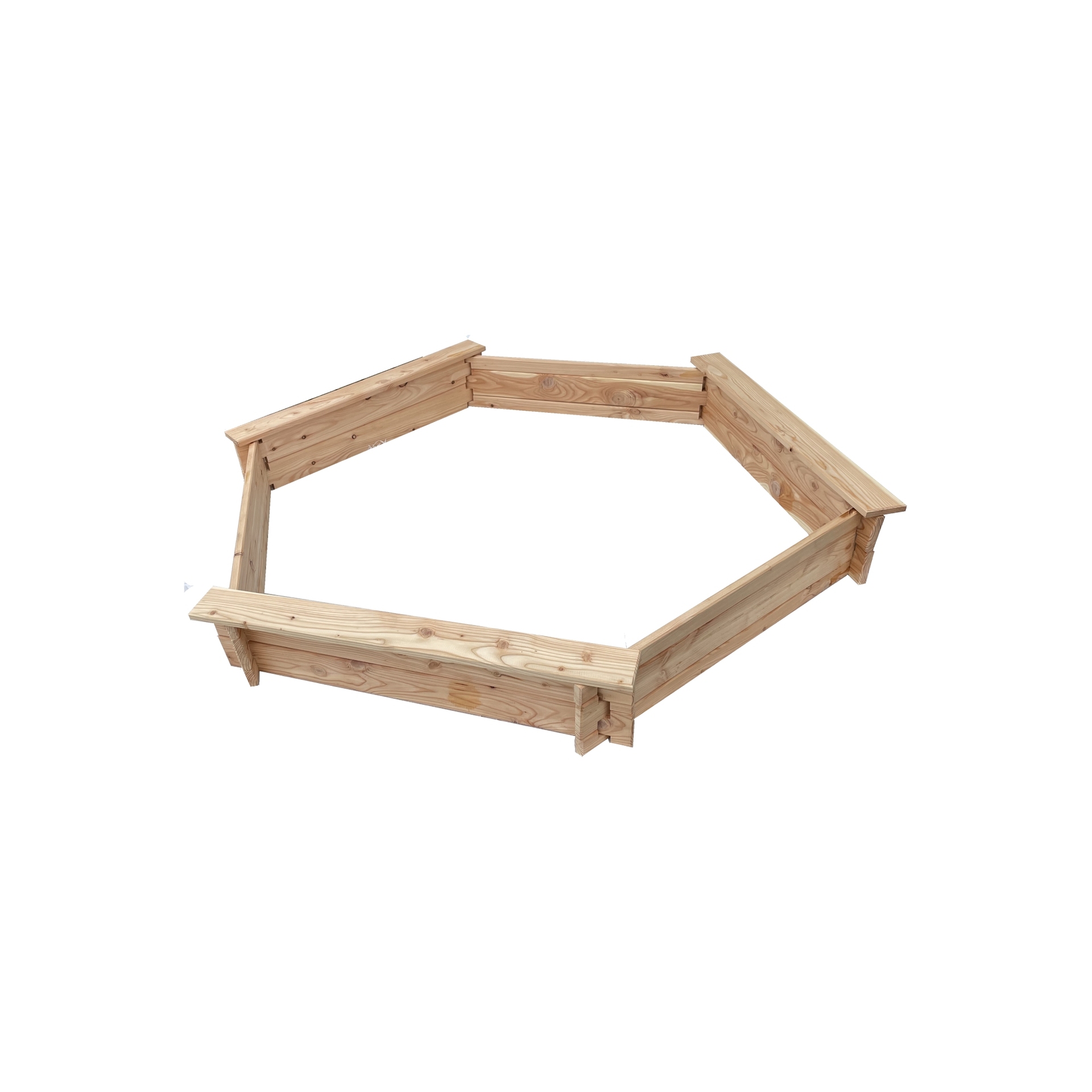 TILDA Sandkasten 6-Eck Ø 150 cm 1 TILDA Sandkasten 6-Eck Ø 150 cm