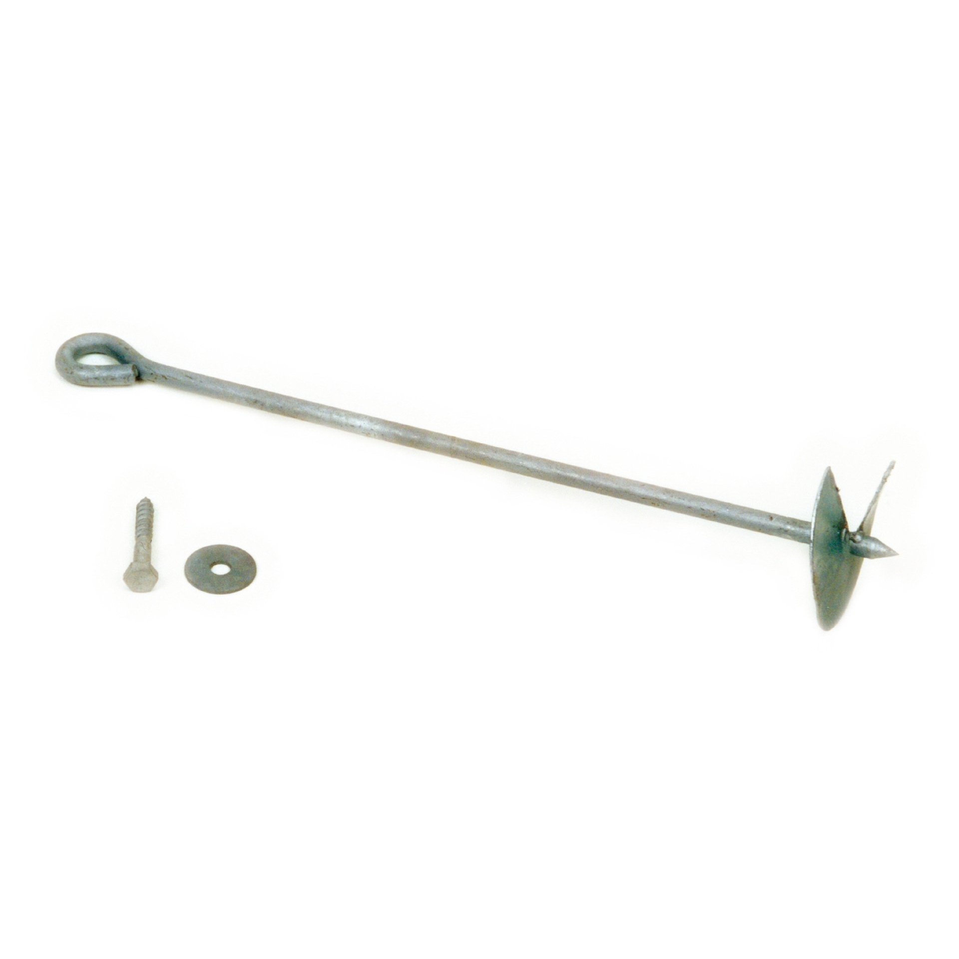 TOM Erdanker mit Scheibe und Schraube lose 1 TOM Erdanker mit Scheibe und Schraube lose