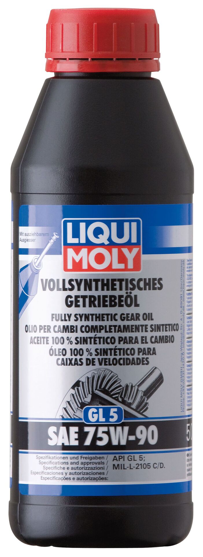 Vollsynthetisches Getriebeöl 75 W-90 1 Vollsynthetisches Getriebeöl 75 W-90