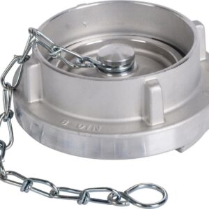 Storz Blindkupplung Al m.Kette, 52-C, Dichtring weiß