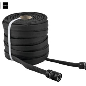 Perlschlauch 30m Grau/Schw.