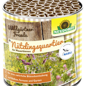 Wildgärtner Freude Nützlingsquartier für Mauerbienen