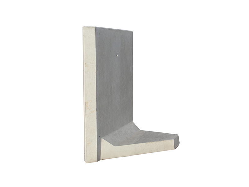 L-Stein-Ecke bewehrt, 90ø, Zweiteilig 1 L-Stein-Ecke bewehrt, 90ø, Zweiteilig