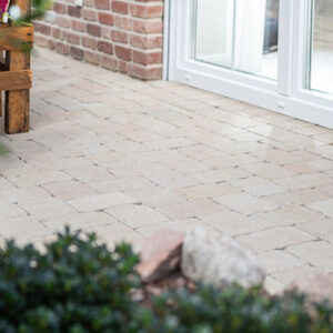 Pflasterstein Antik, gekantet