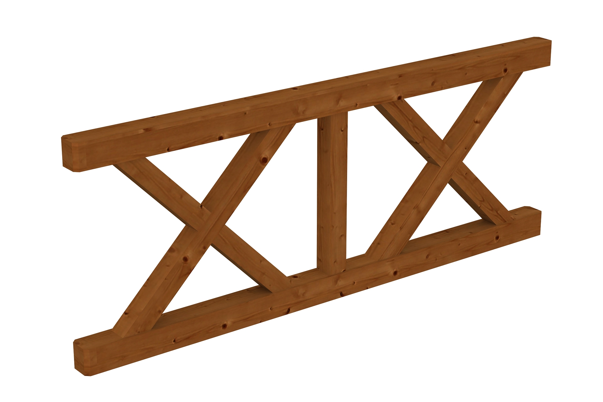 Brüstung Andreaskreuz 1 Brüstung Andreaskreuz