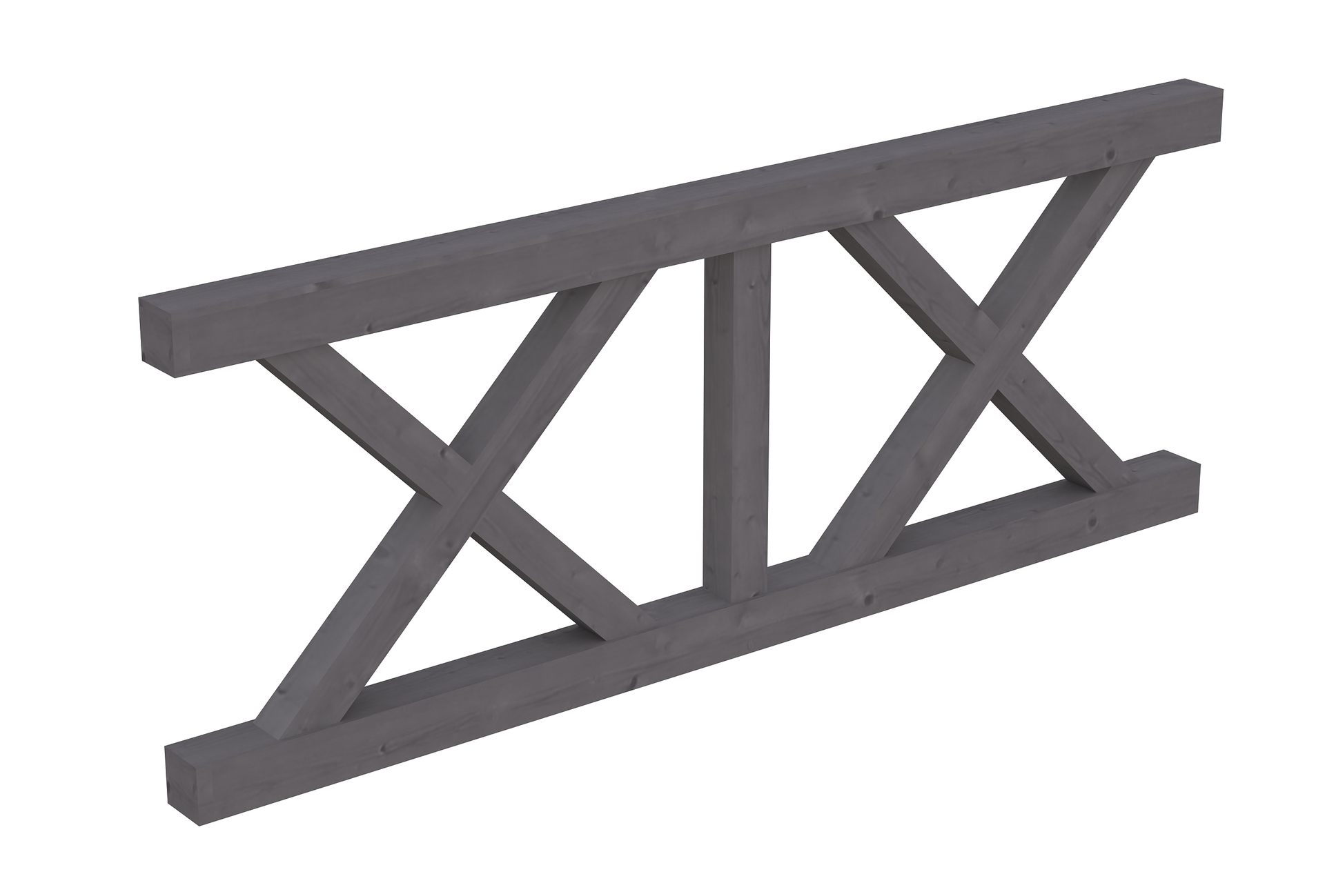 Brüstung Andreaskreuz 1 Brüstung Andreaskreuz