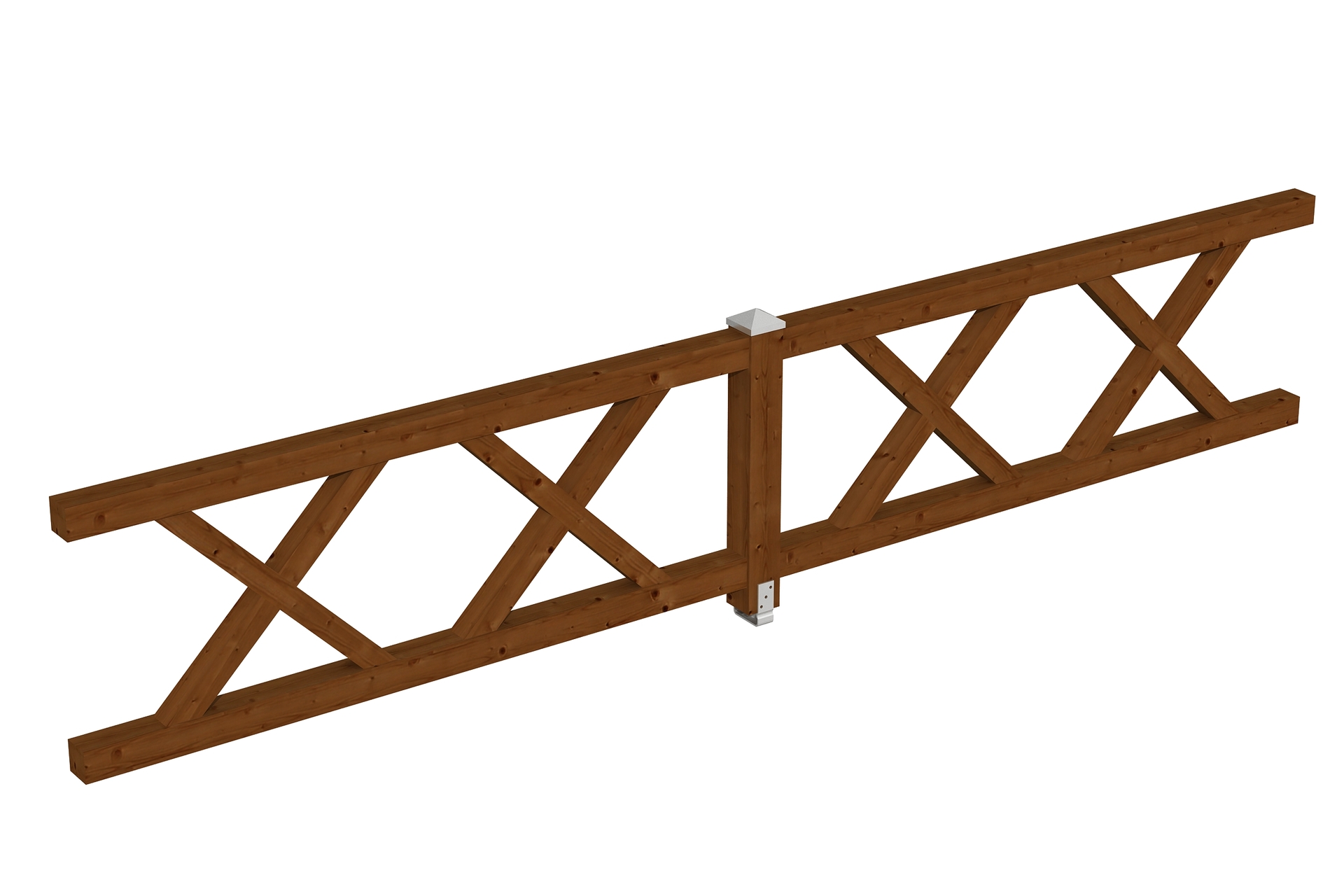 Brüstung Andreaskreuz 1 Brüstung Andreaskreuz