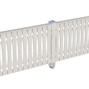 Brüstung Balkonschalung Fichte