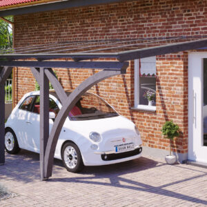 Carport Eifel mit Bogen 300 x 541cm