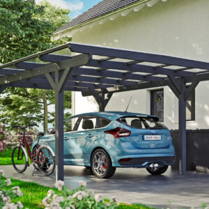 Carport Odenwald gerade Kopfbänder