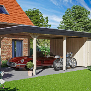 Carport Wendland mit Abstellraum