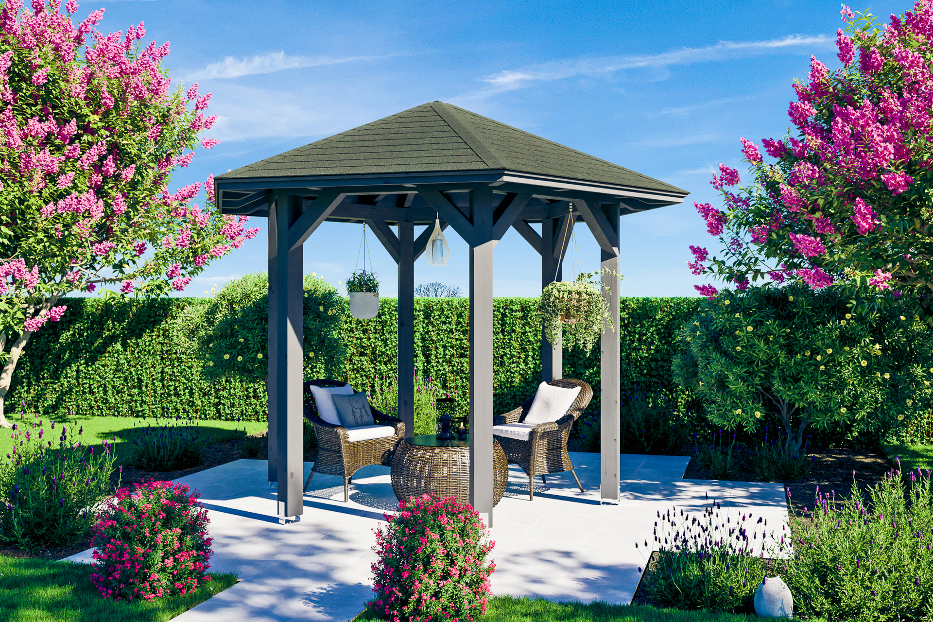 6-Eck Pavillon Nancy 1 6-Eck Pavillon Nancy