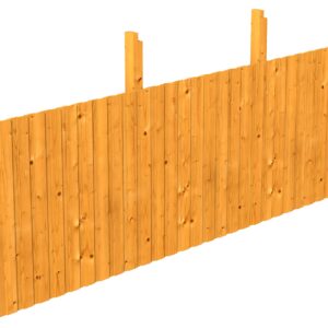 Rückwand Deckelschalung 550x180cm