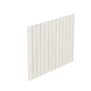 Seitenwand aus Deckeschalung 20x120mm Fichte