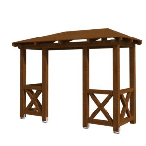 Vordach Wismar 5 Walmdach