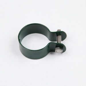 Pfosten-Schelle m. Sechskantkopfschraube für Rundpfosten