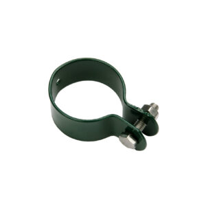 Pfosten-Schelle m. Sechskantkopfschraube für Rundpfosten