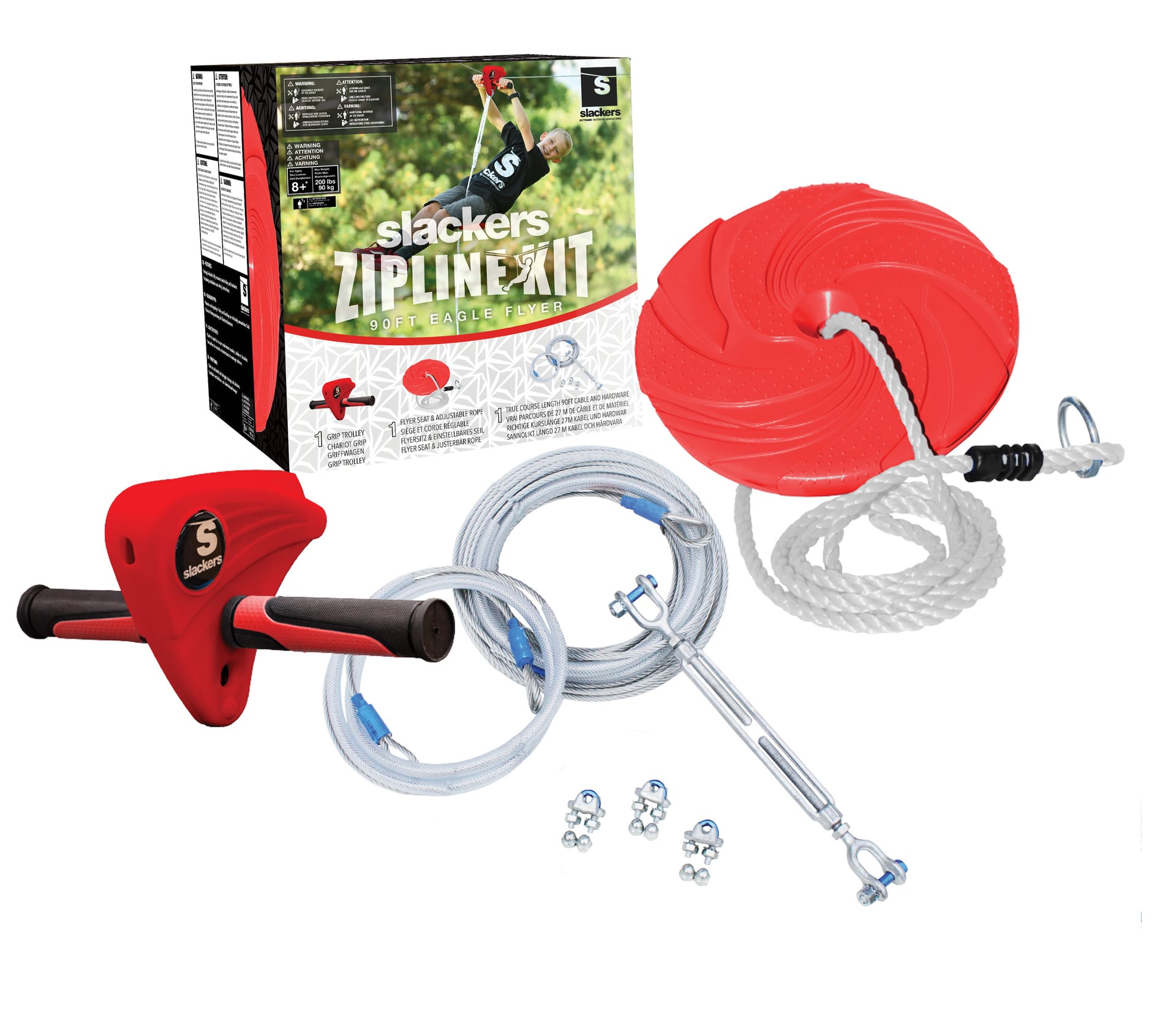 Seilrutsche Eagle - 30m 1 Seilrutsche Eagle - 30m