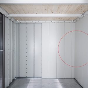 Innenverkleidung Gerätehaus Neo