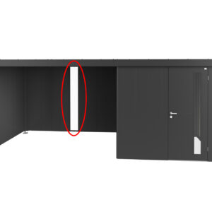 Lichtpaneel für Seitendach zu Gerätehaus