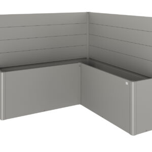 Sichtschutz zu Pflanzbeet Belvedere L-Form ohne Acrylglas