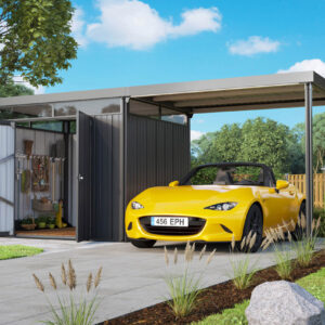 Gerätehaus Rheinfelden, anthrazit matt