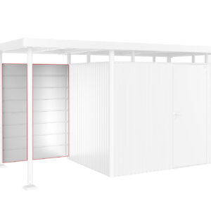 Rückwand für Seitendach Gr. S für Gr. H2-H5