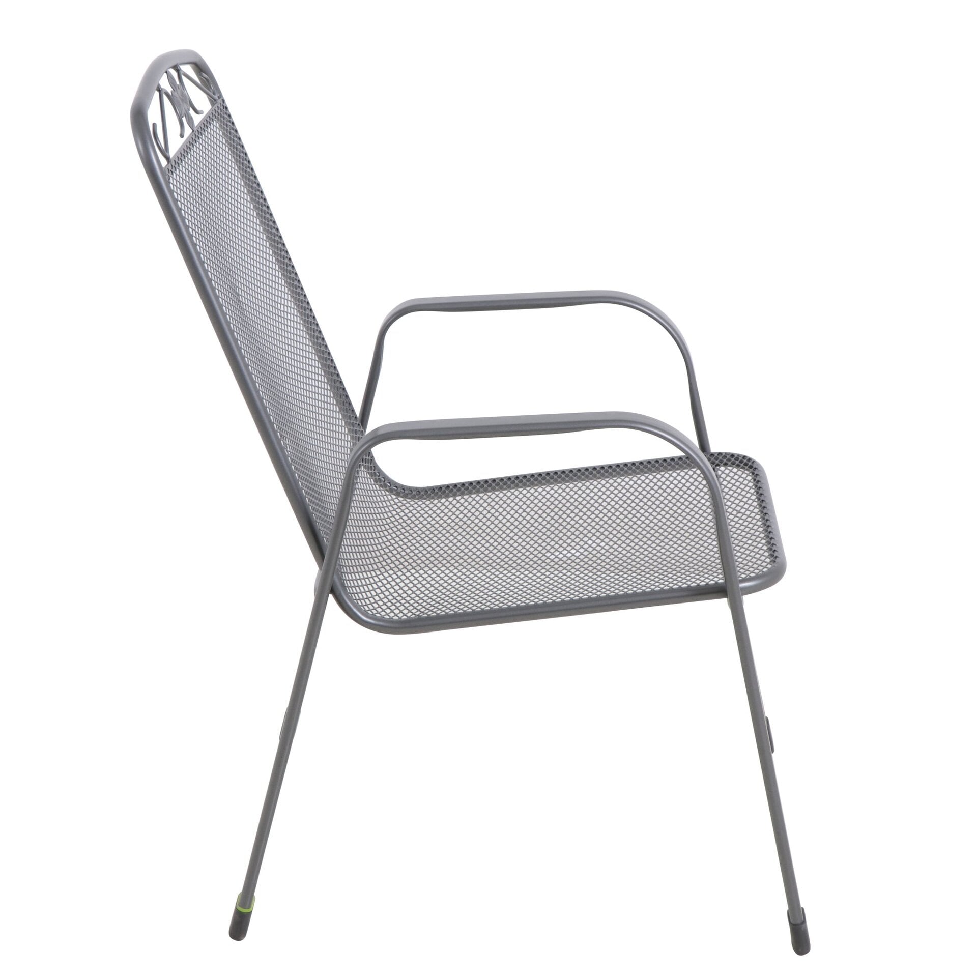 Stapelsessel Savoy, eisengrau 1 Stapelsessel Savoy, eisengrau