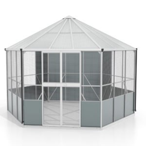 Vogelvoliere Circus 9000, 377x338cm