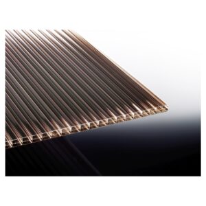 KATTO-Terrassenüberdachung, Leimholzbausatz mit Polyclear