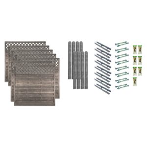 Sichtschutz Zaun-Set BOSTON