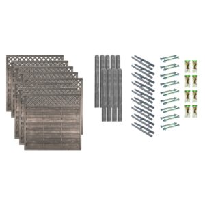 Sichtschutz Zaun-Set BOSTON