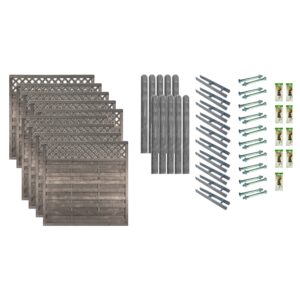 Sichtschutz Zaun-Set BOSTON