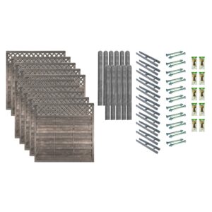 Sichtschutz Zaun-Set BOSTON