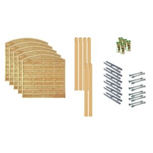 Sichtschutz Zaun-Set MADISON