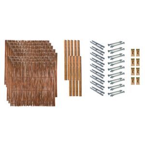 Sichtschutz Zaun-Set PORTLAND