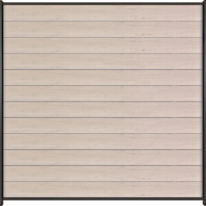 WPC Steckzaun Bohlen Turino, B179xH90cm