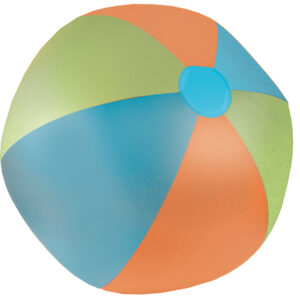 Wasserball Jumbo Regenbogen, Ø85cm