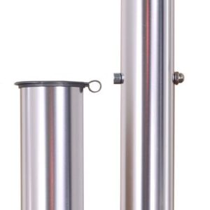 Bodenhülse für 50 mm Rohr extra lang